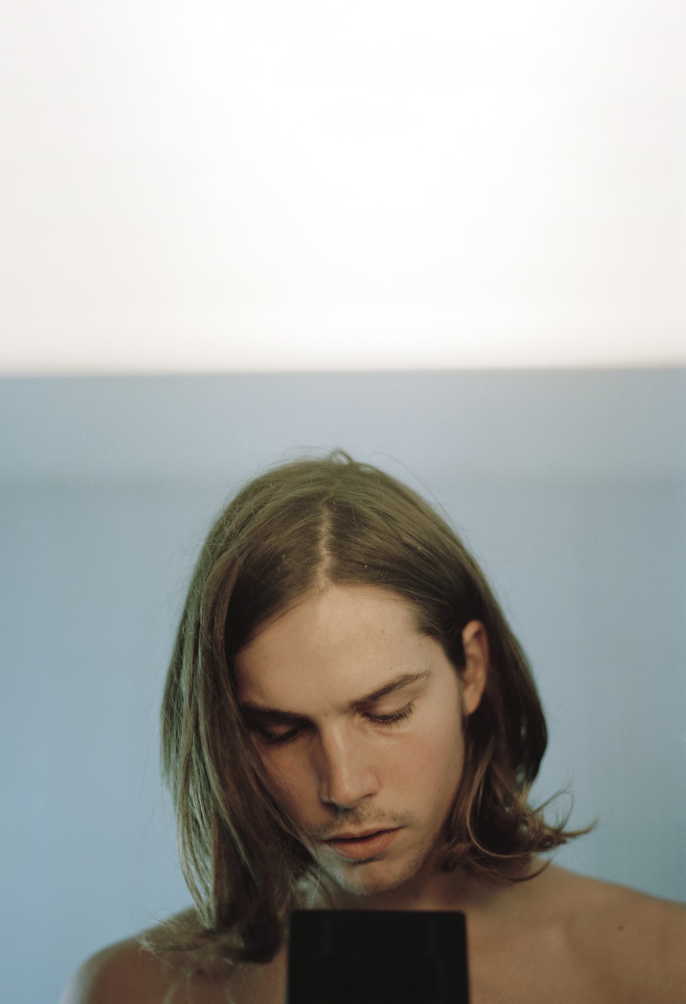 Simon Schwyzer, autoportrait, 2014